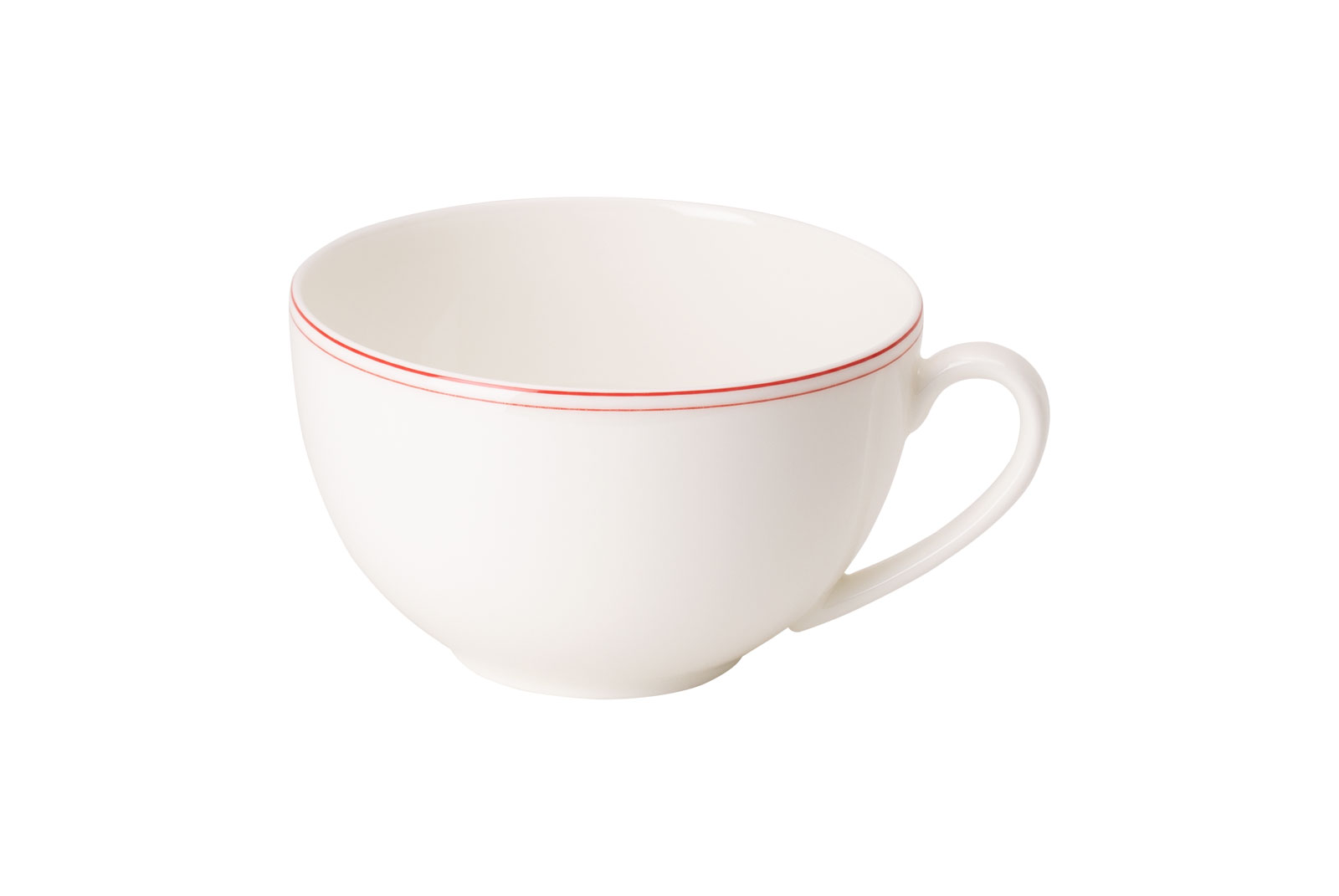 Dibbern Lines Kaffee-Obertasse rund 0,25ltr. rot