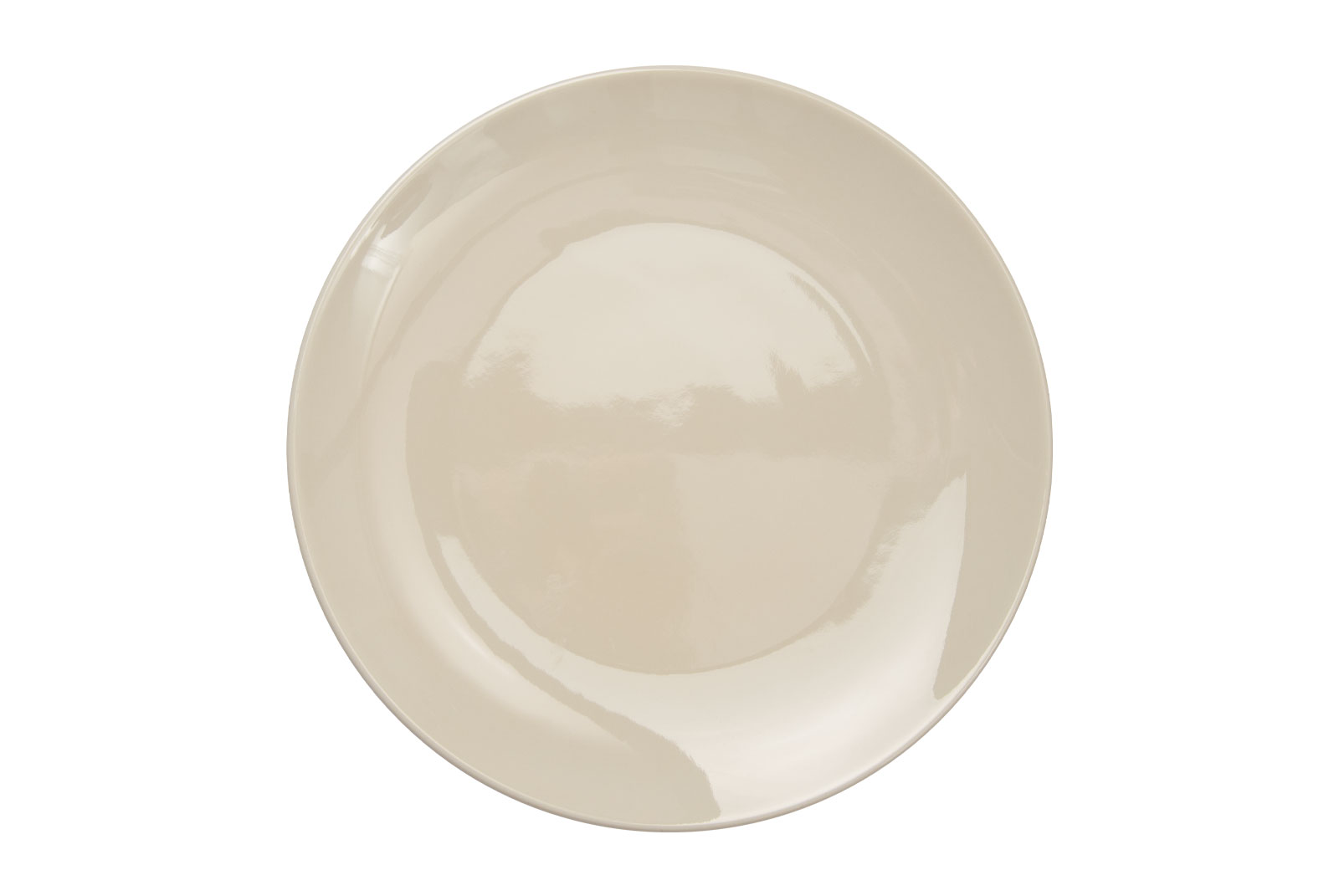 Der Dibbern One Color sand Frühstücksteller ist ein kleiner Porzellanteller mit beigefarbener Glasur.
