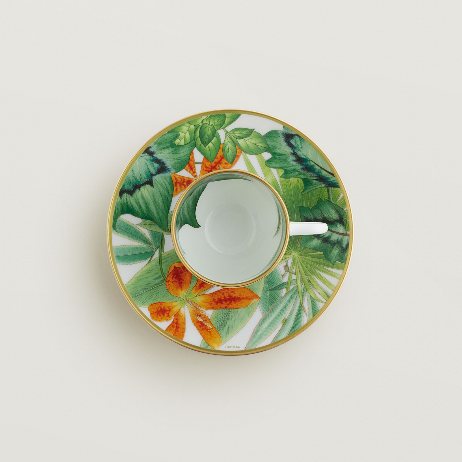 HERMÈS Paris Passifolia Espressotasse m. U. 0,10ltr.