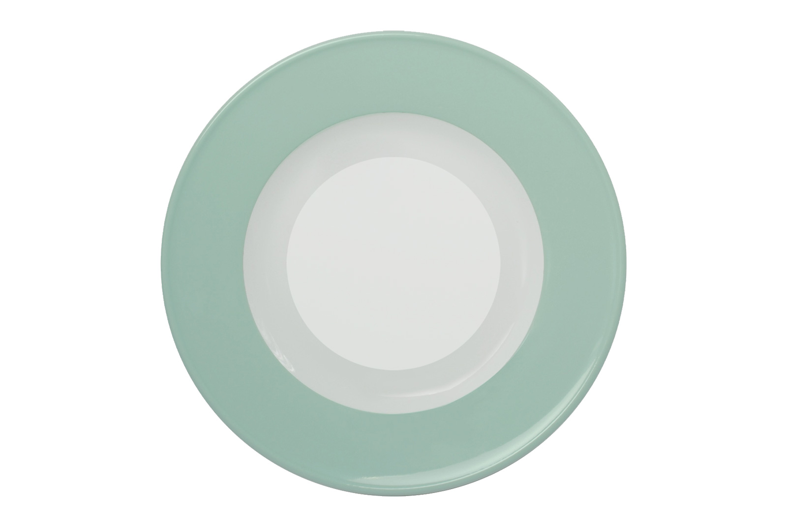 Solid Color mint Suppenteller