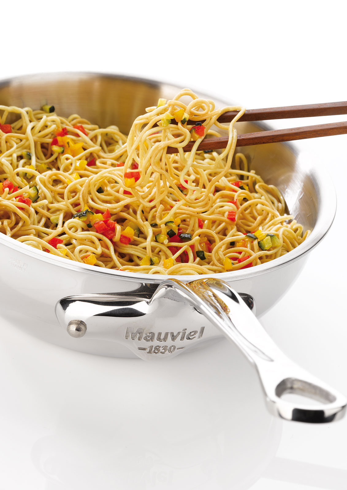 Mauviel M'Cook Sauteuse bauchig 20cm Edelstahl
