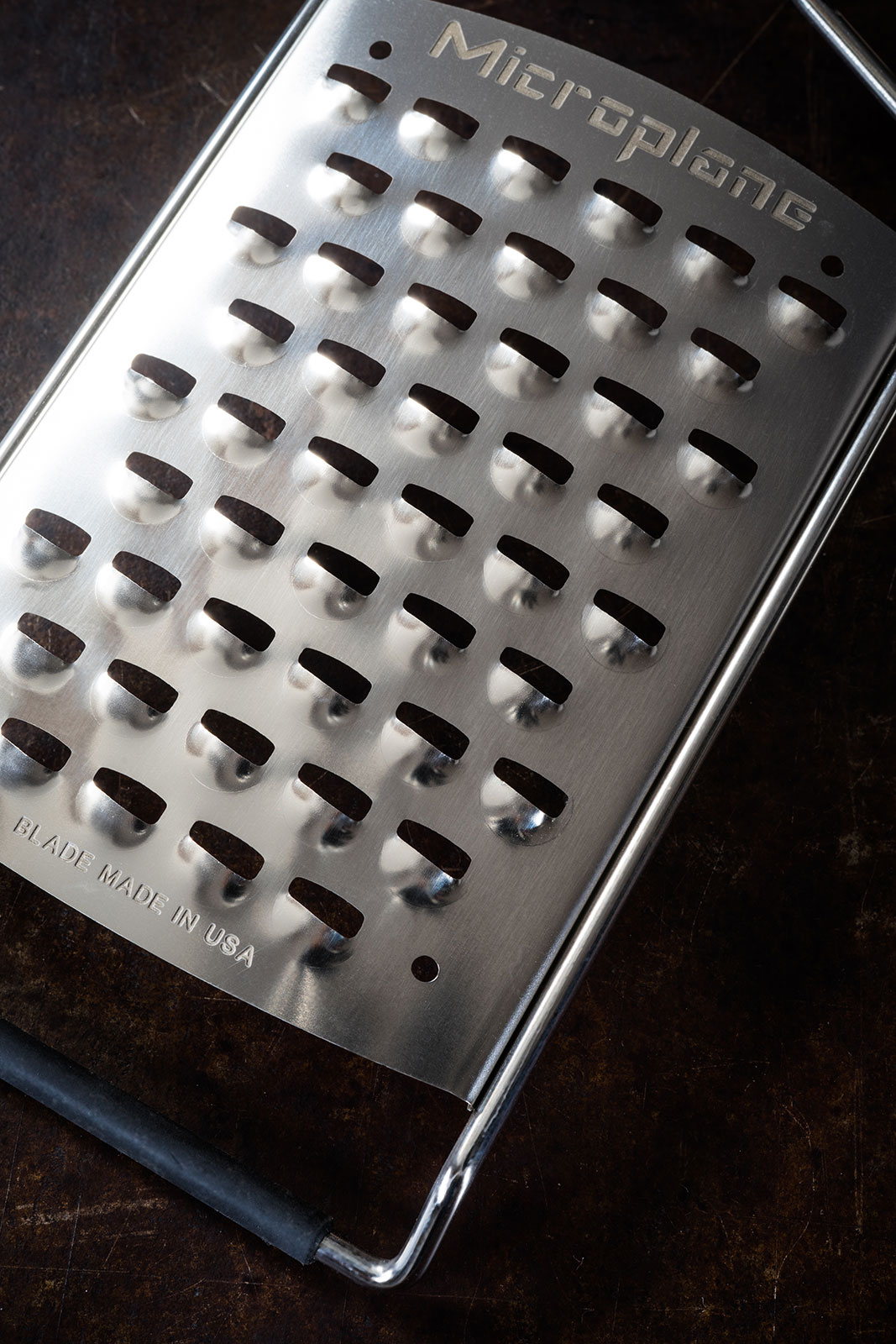 Microplane Gourmet Reibe XL Grob schwarz