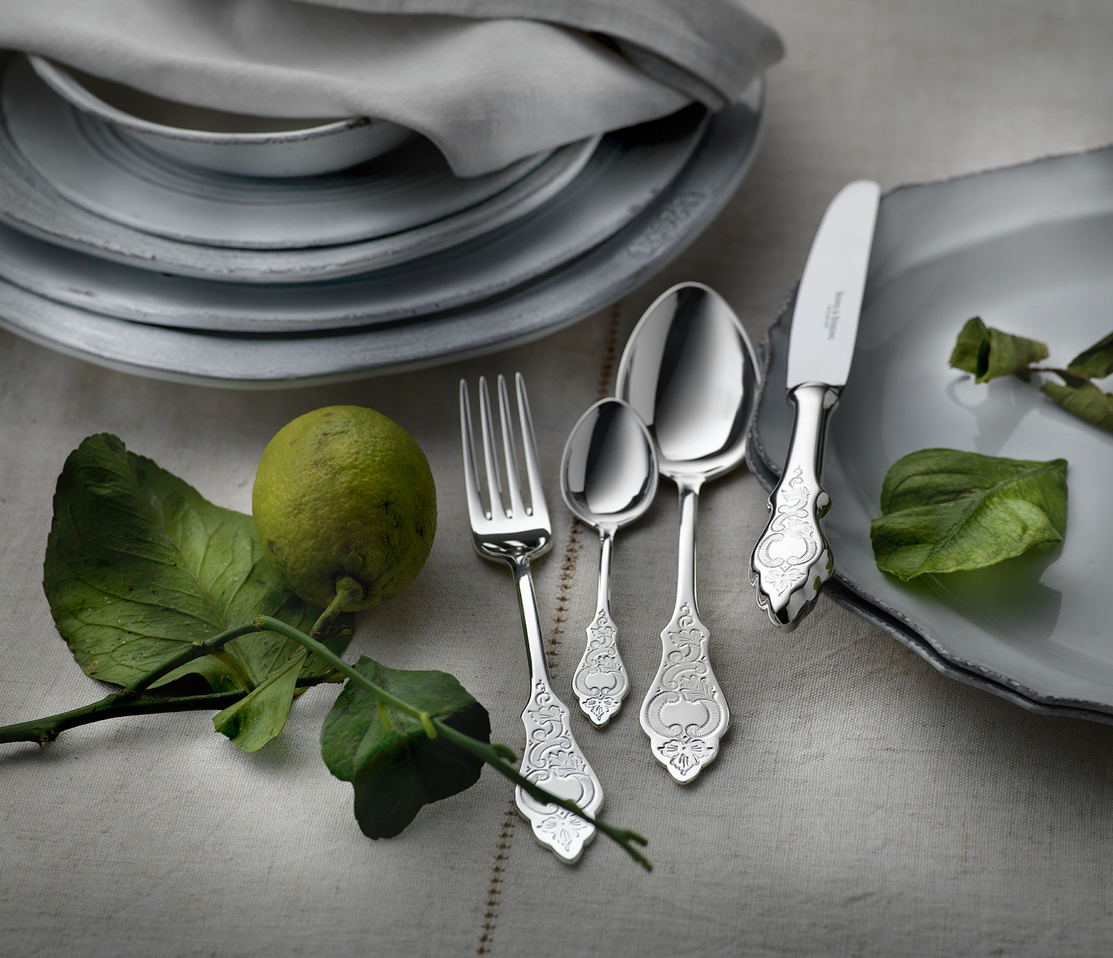 Robbe & Berking Ostfriesen Dessertgabel 925Silber