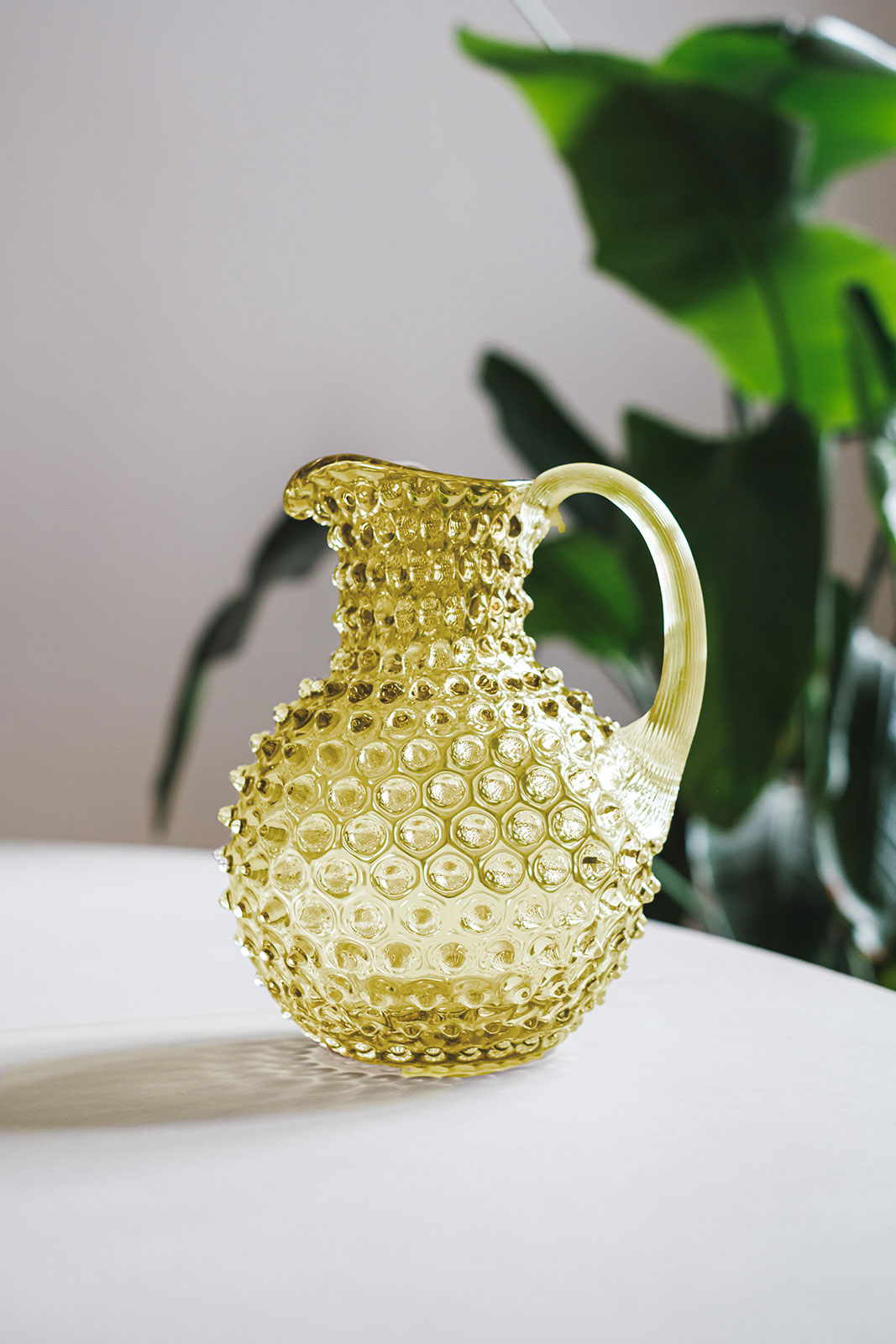 Anna von Lipa Paris Hobnail Krug 2,00ltr. Citron