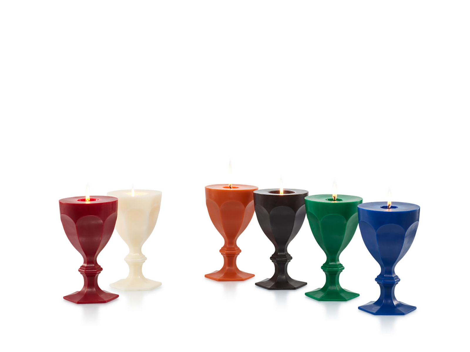 Baccarat Harcourt Glass Kerze 20cm elfenbein