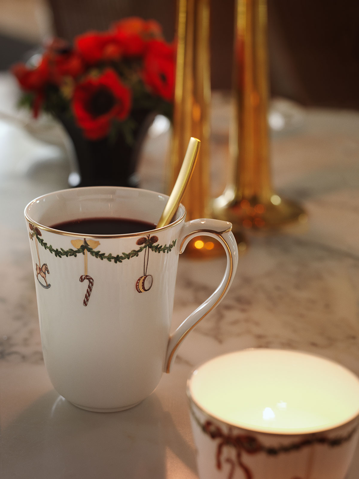 Royal Copenhagen Star Fluted Christmas Becher 2er Set 2503497