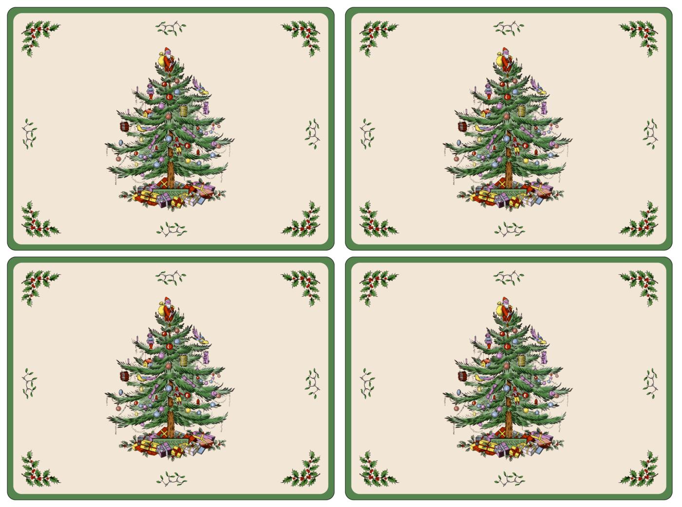 Pimpernel Christmas Tree Tischset 40,1x29,8cm (1 Stück)