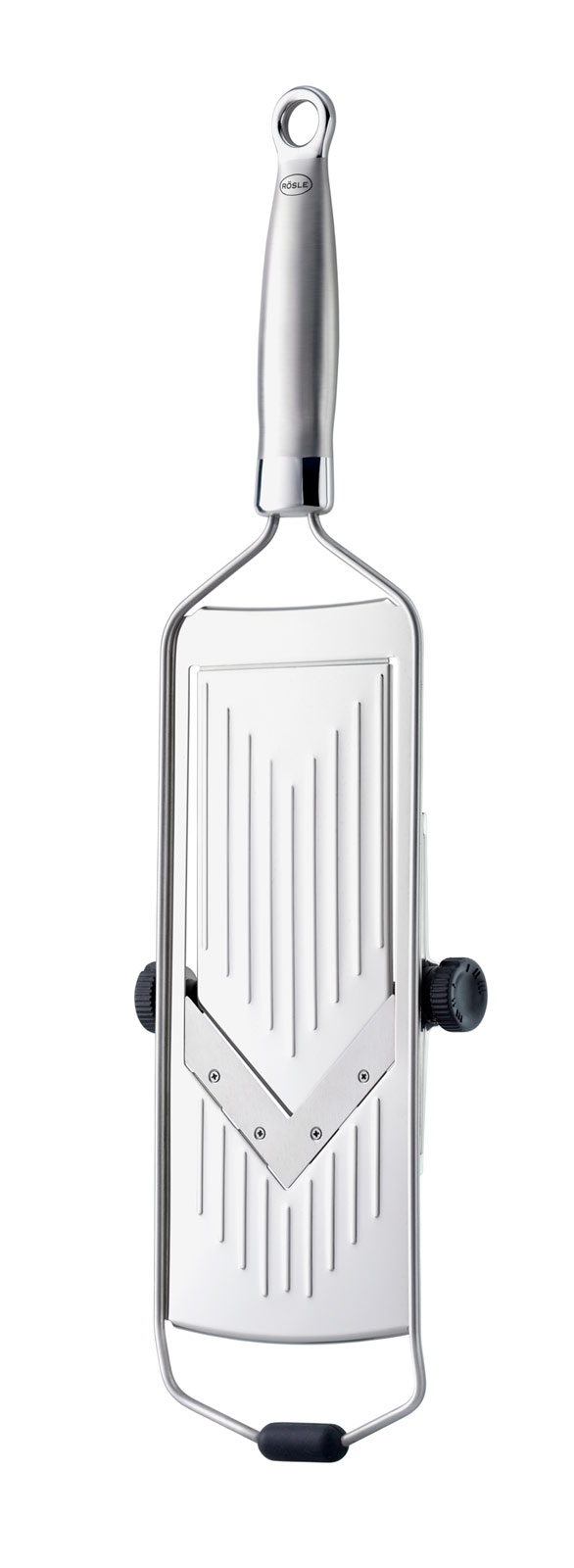 Rösle Hobel mit V-Klinge Griff Edelstahl  95008