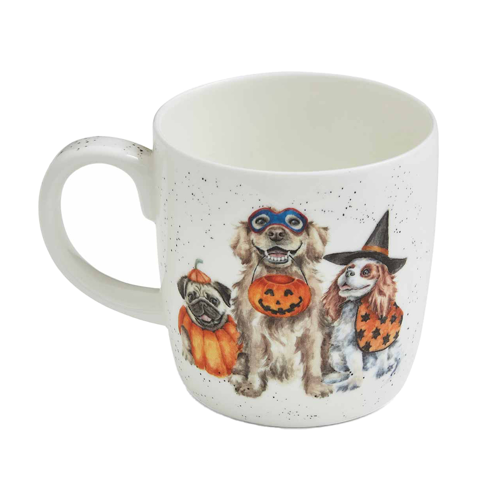 Royal Worcester Wrendale Designs Becher Halloween Trick or Treat