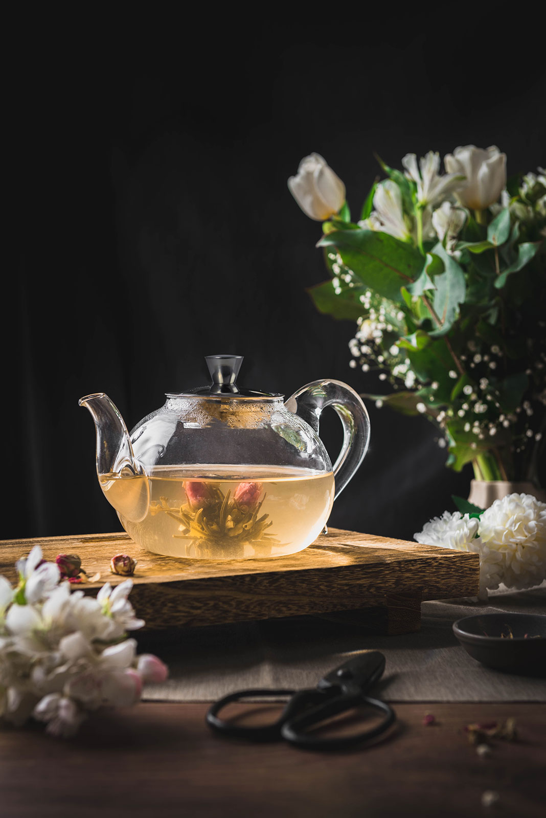 Cristel Sakura Teekanne 0,80ltr. Glas