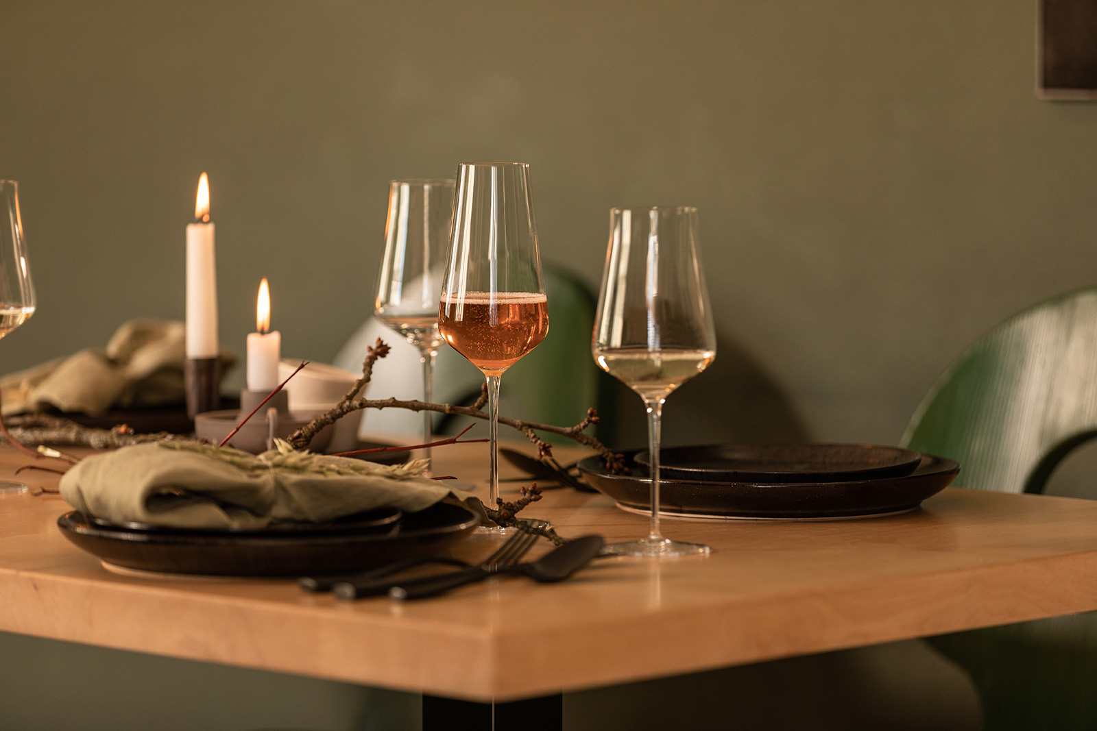 Zwiesel Glas DUO Champagner 77 mit Moussierpunkt  Stück