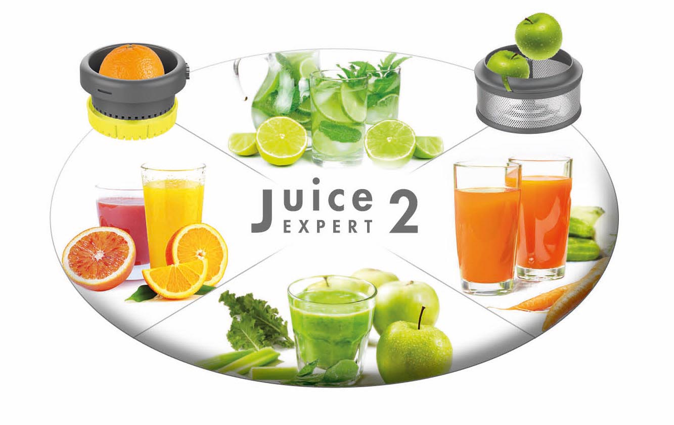 Magimix Juice Expert 2 Entsafterfunktionen.