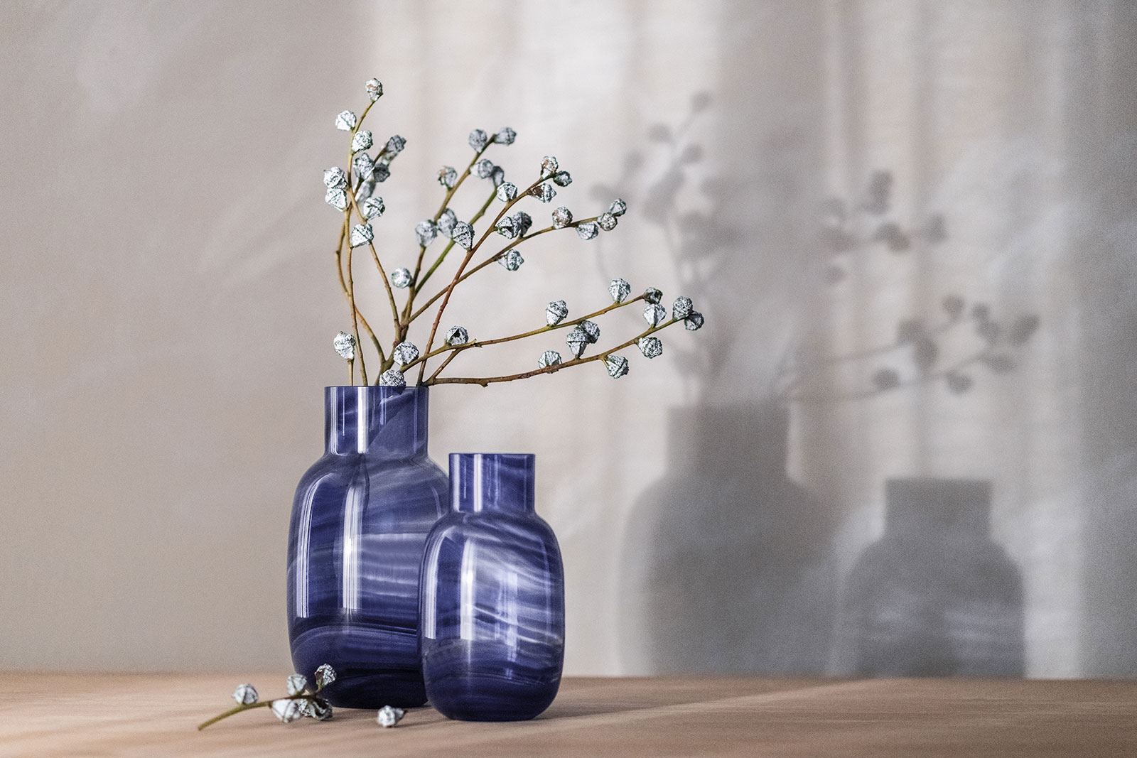 Zwiesel Glas Waters Vase klein Blue