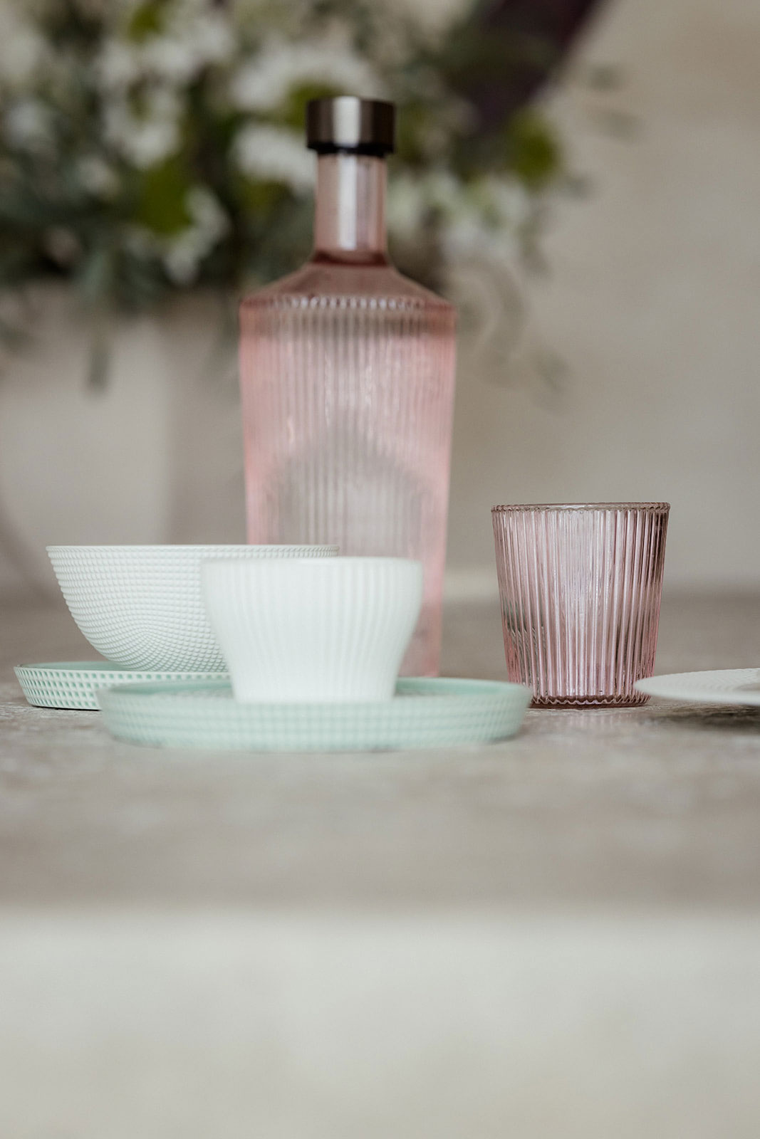 Paveau Wasserglas 0,18ltr. Pink