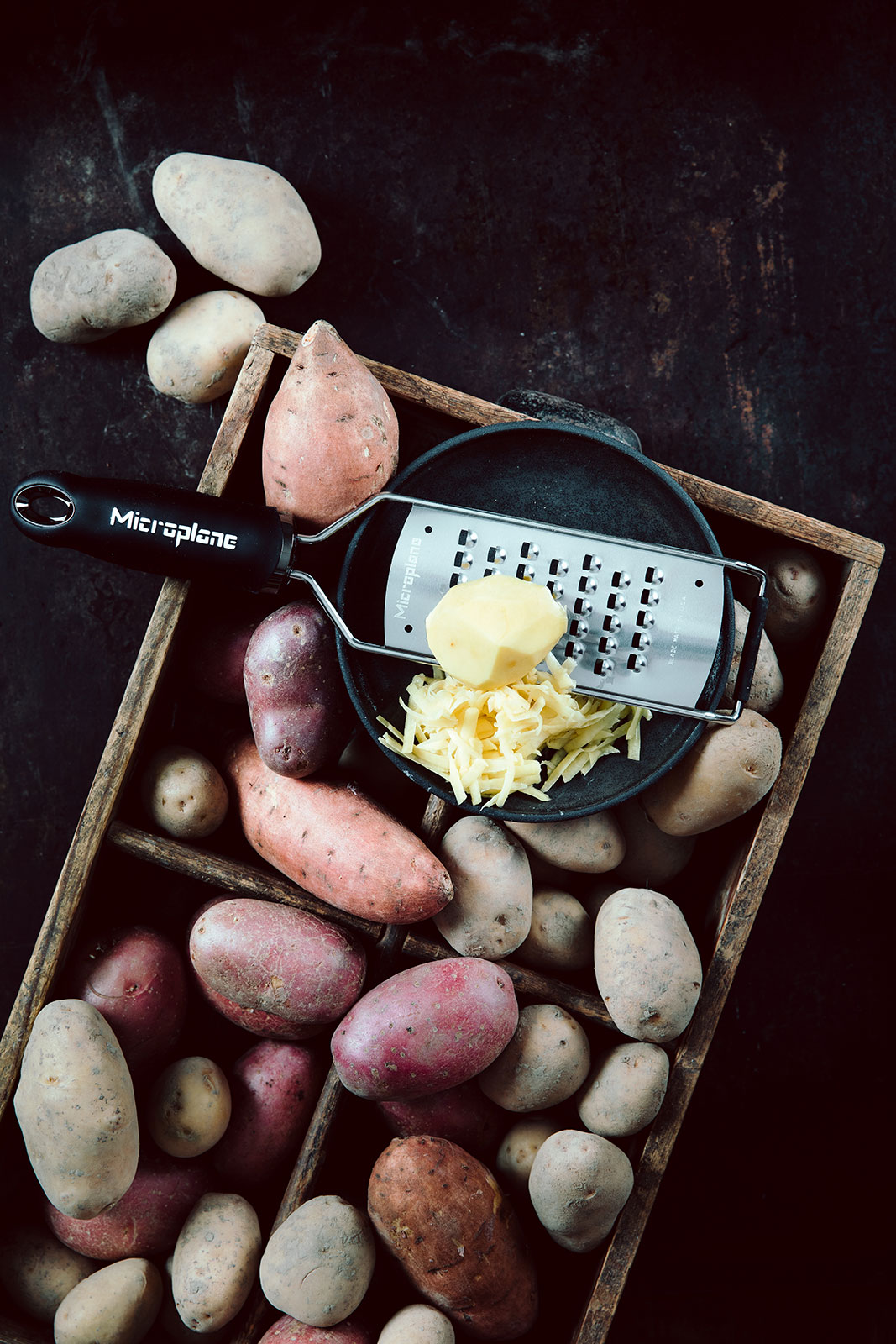 Microplane Gourmet Reibe Sehr Grob schwarz