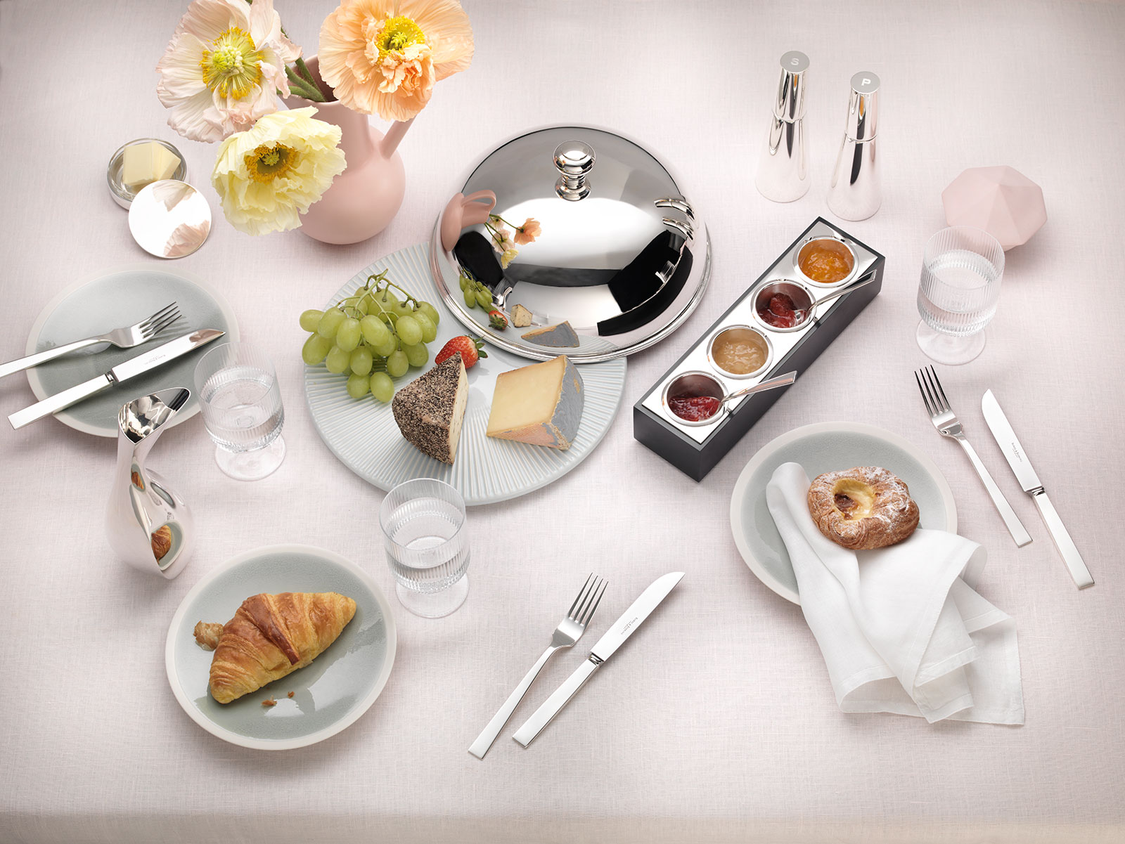 Robbe & Berking Riva Dessertgabel 925Silber