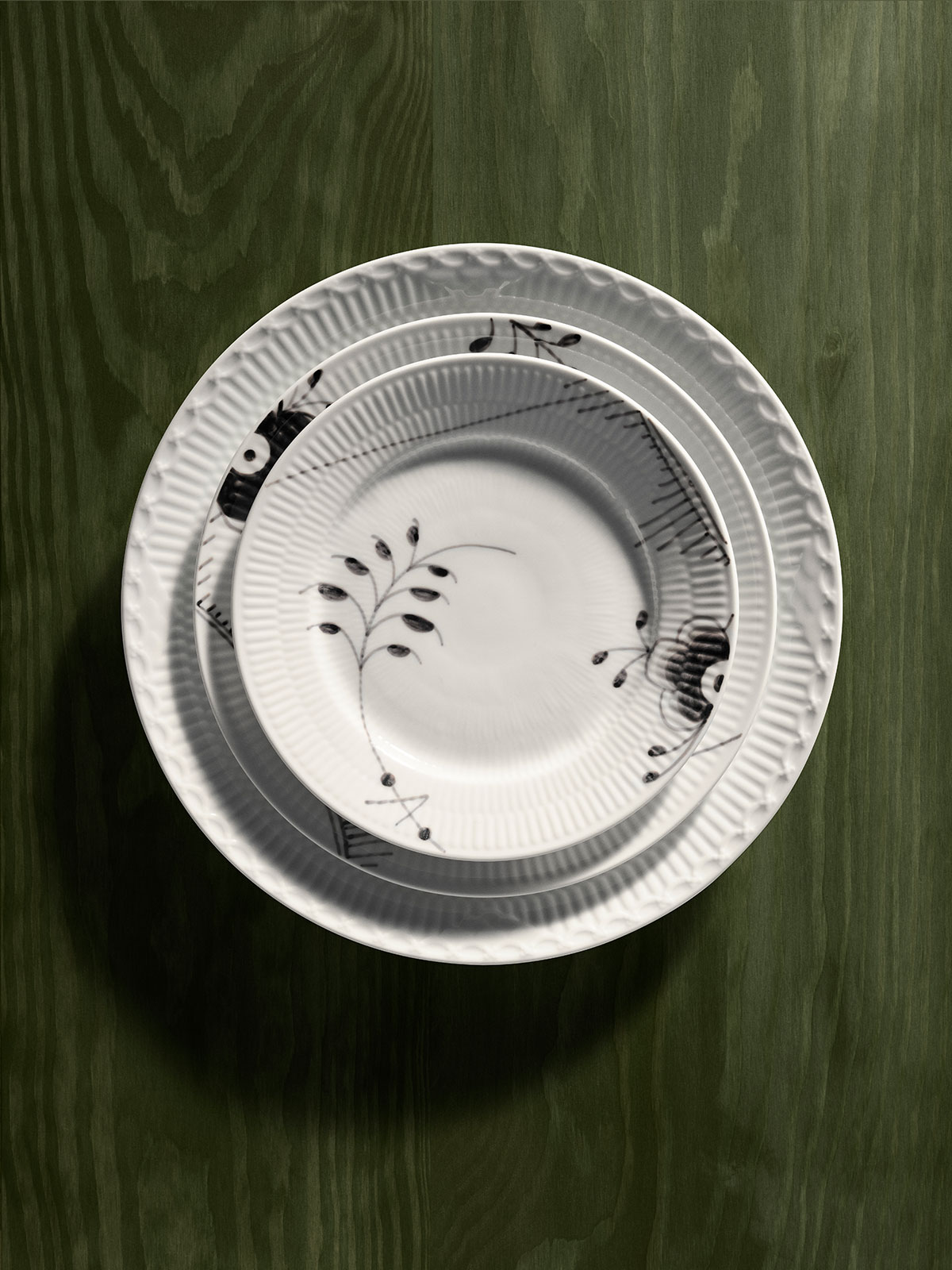 Royal Copenhagen Weiße Halbspitze Speiseteller 27cm 1128627