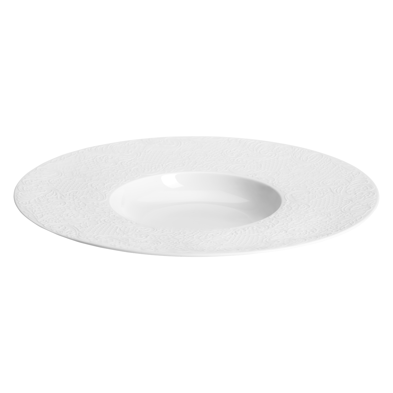 Guy Degrenne Collection L Couture Gourmetteller tief 30cm weiß