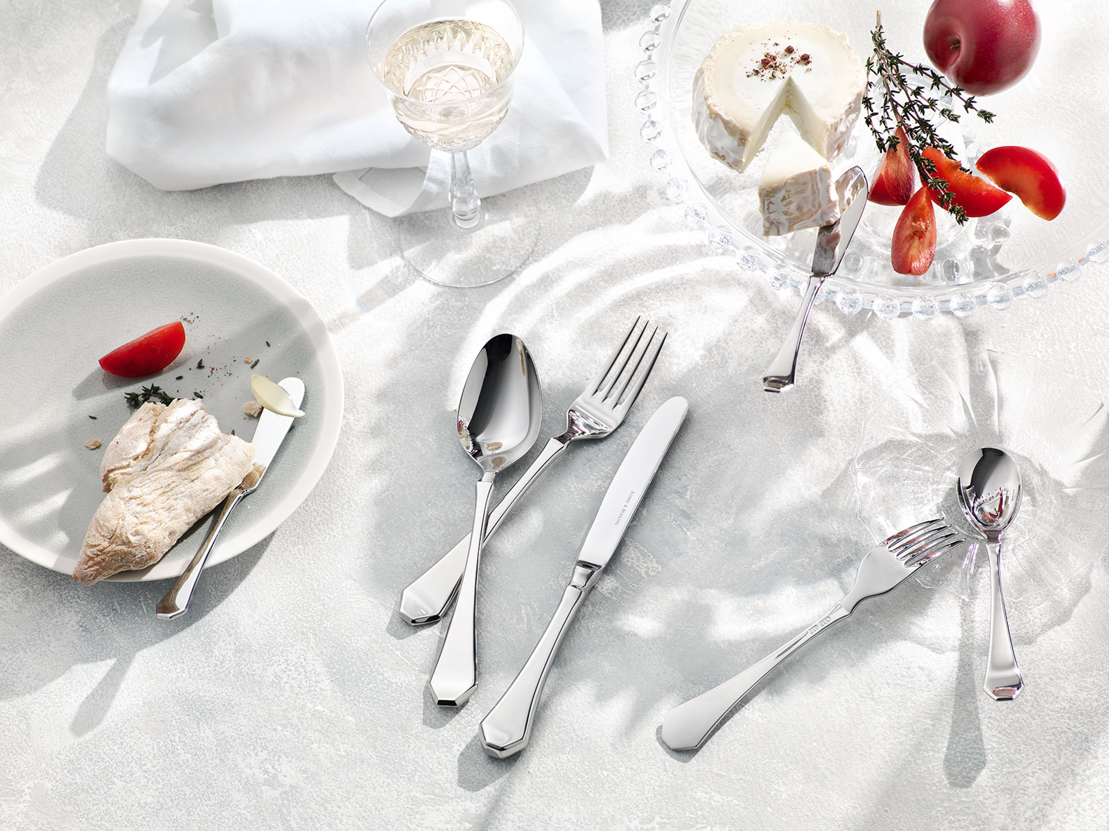 Robbe & Berking Baltic Salatbesteck groß 18/8 Edelstahl