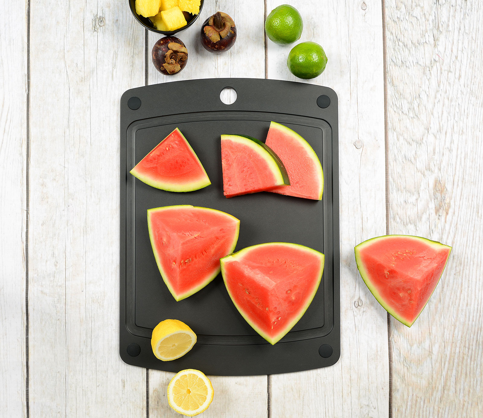 Jade Gourmet Gripper Schneidebrett schwarz 37,0x27,5cm