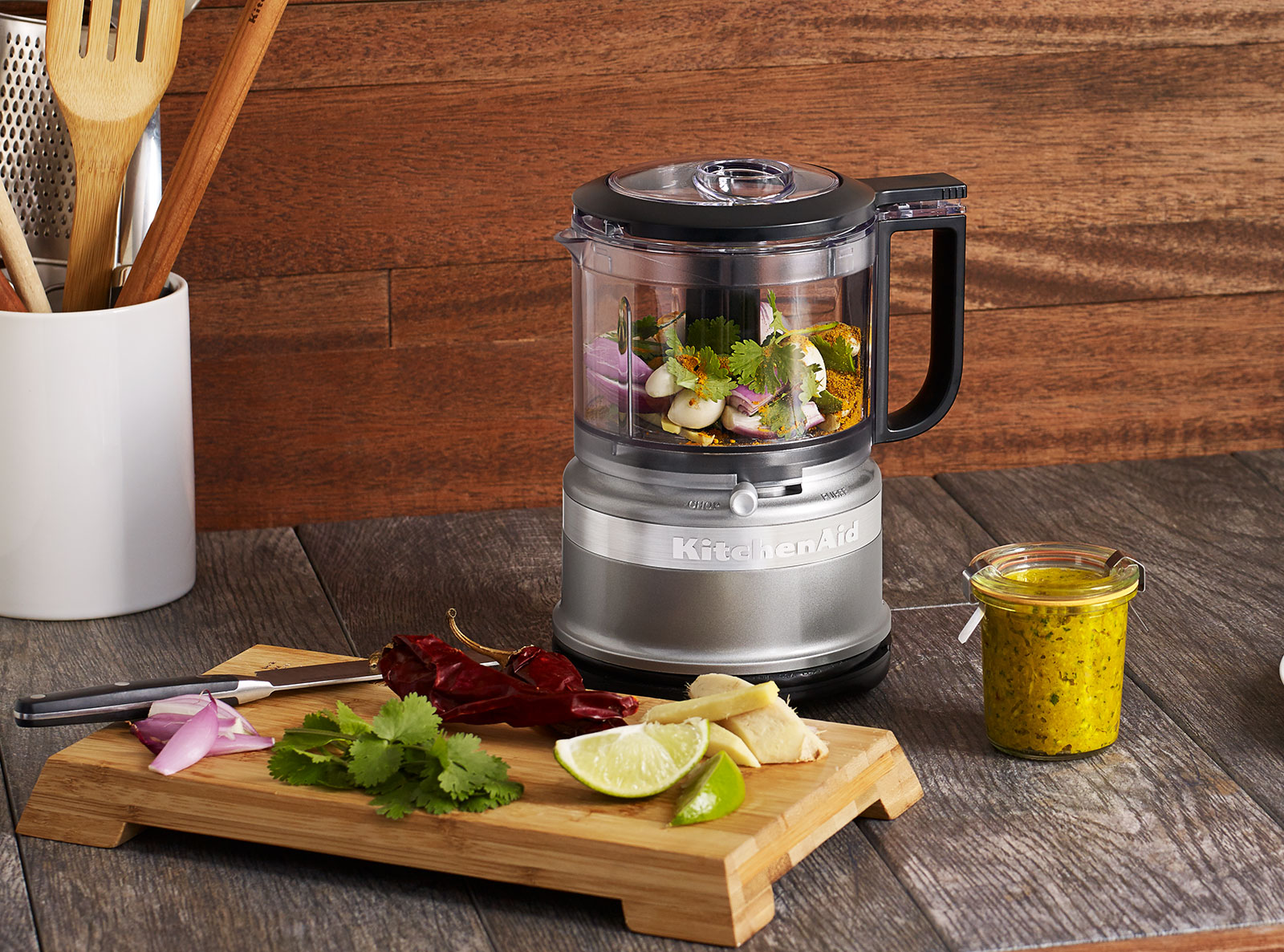 KitchenAid Zerhacker 0,83ltr. kontur silber