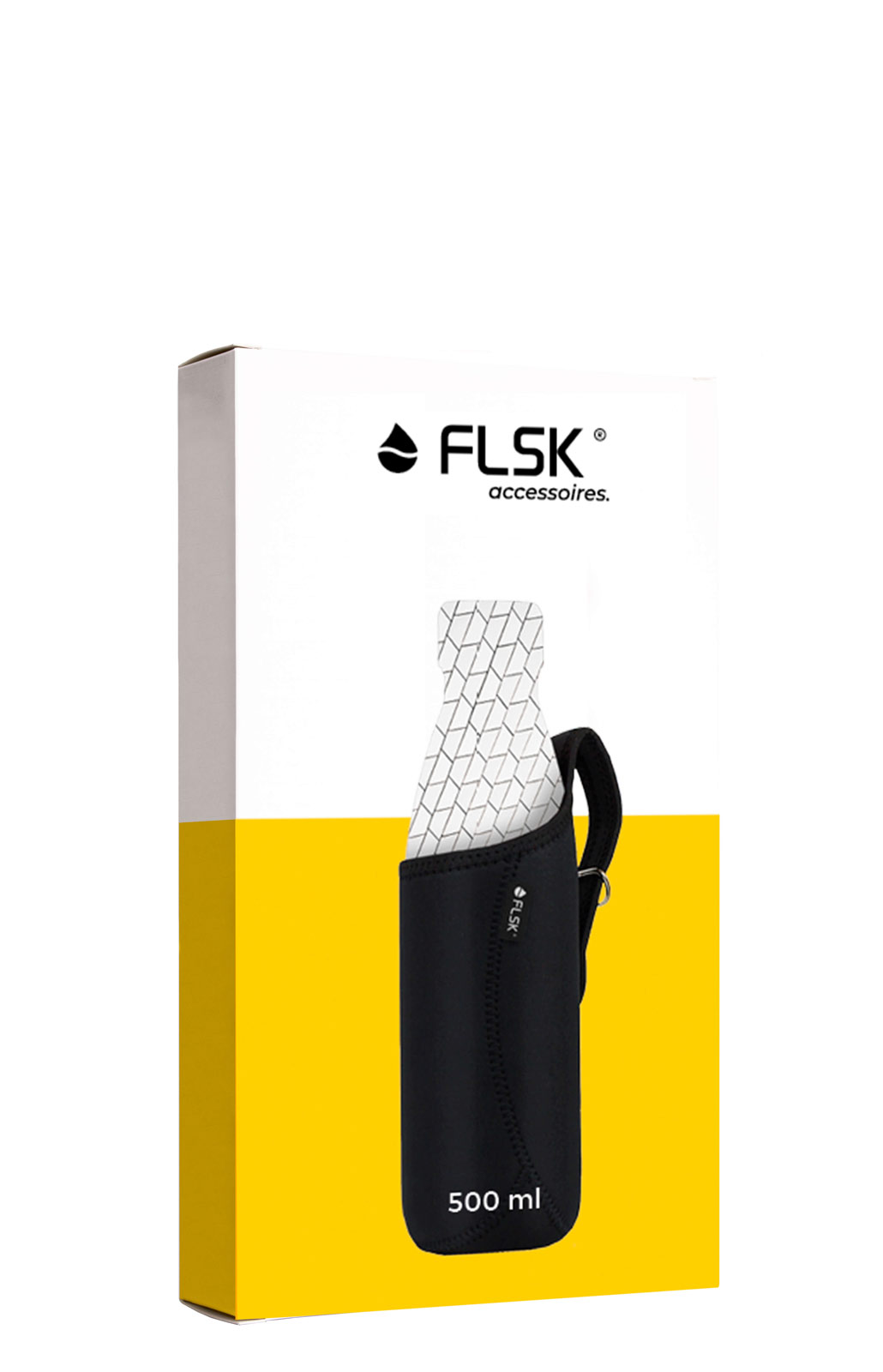 FLSK Neoprentasche 0,5ltr. schwarz