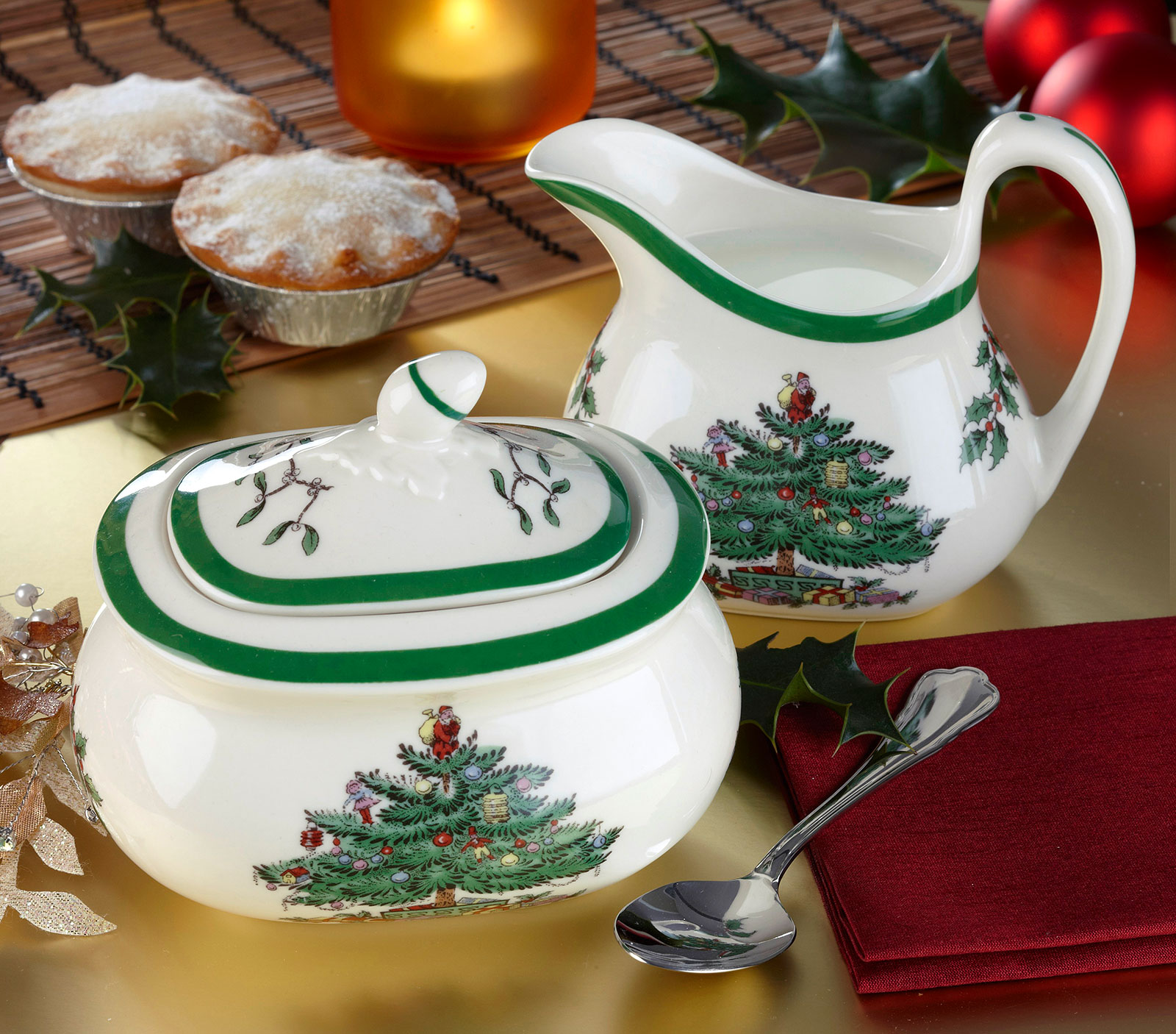 Spode Christmas Tree Milchkännchen 0,22ltr.