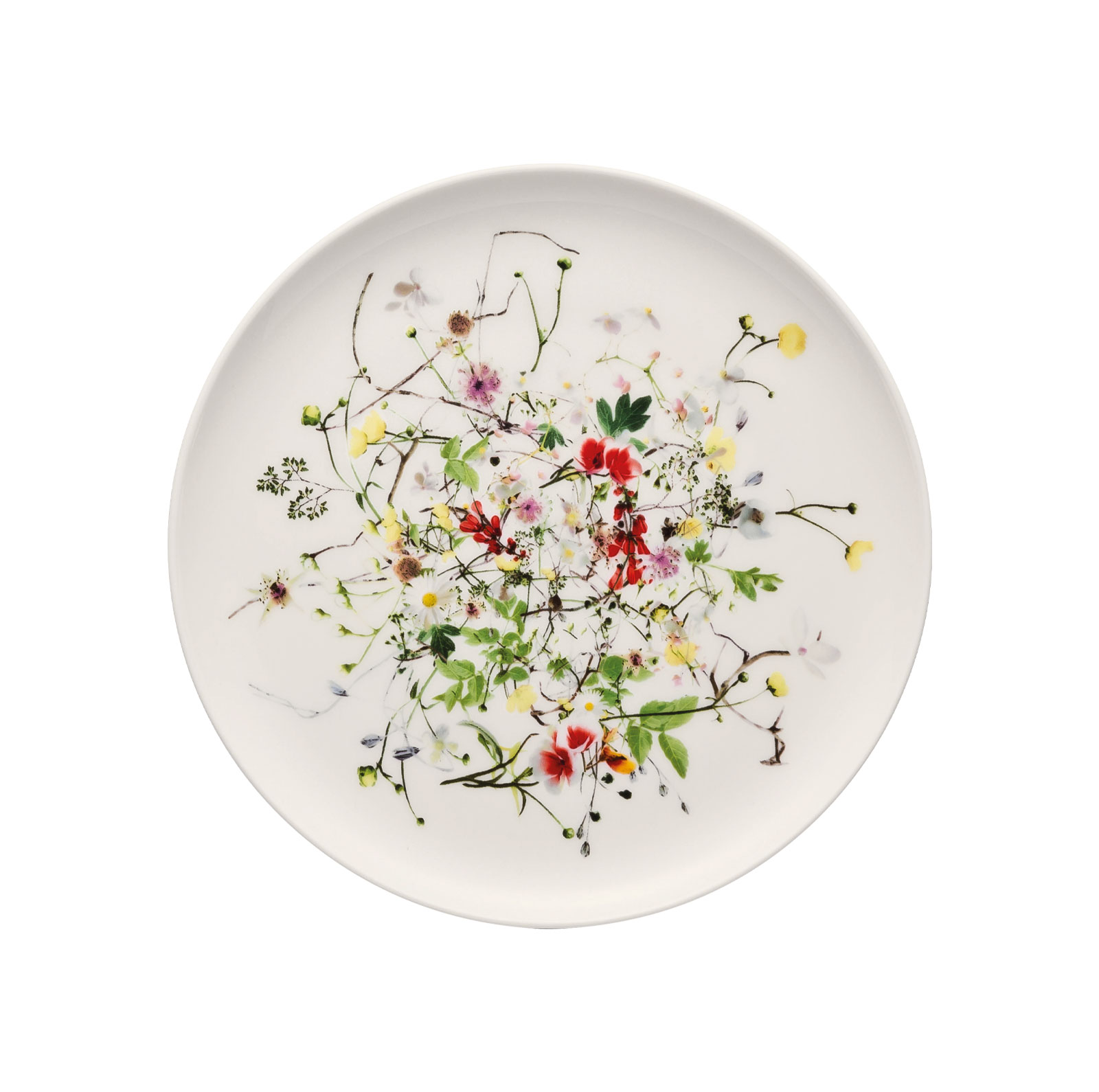 Rosenthal Brillance Fleurs Sauvages Brotteller 18cm