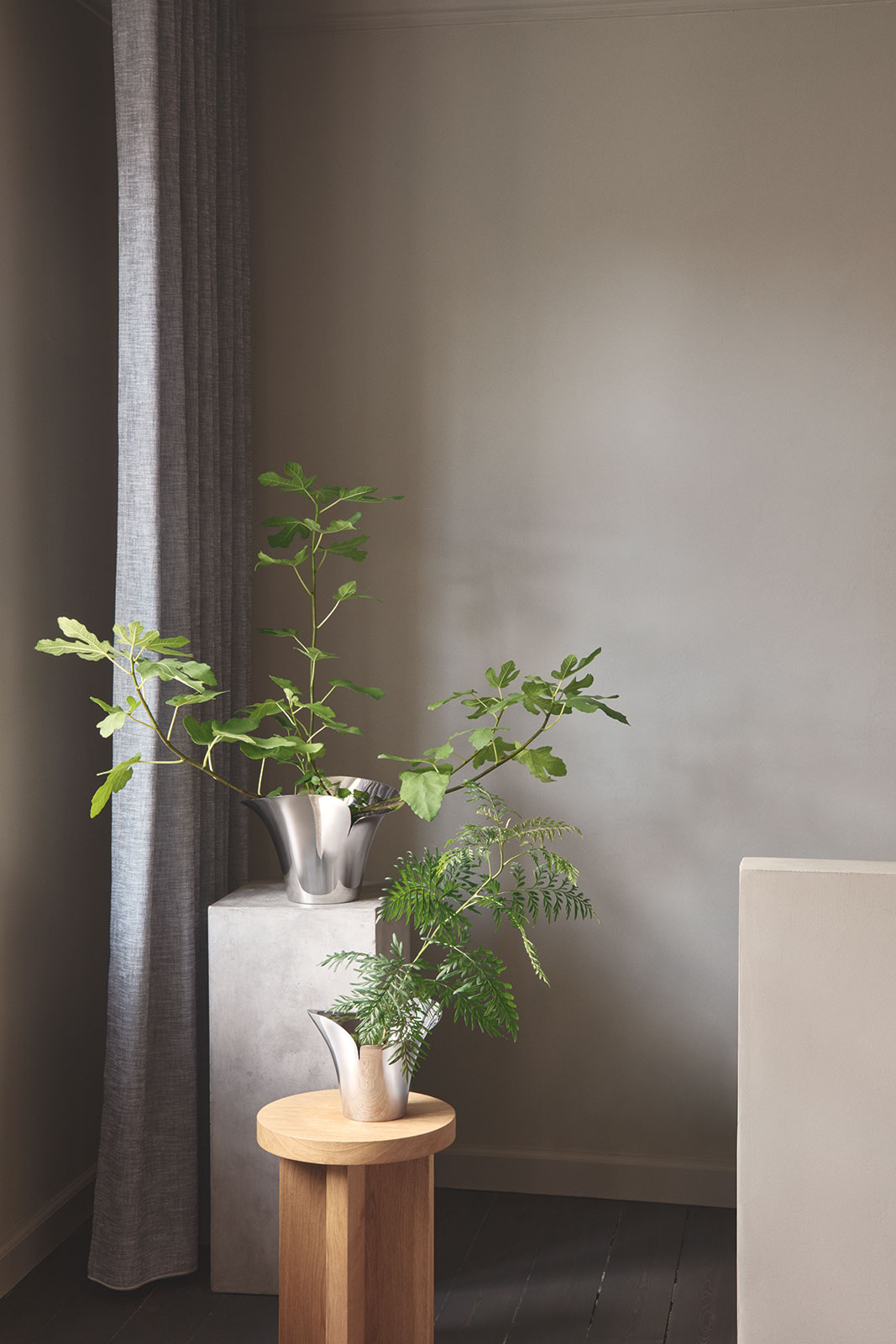 Georg Jensen Bloom Botanica Übertopf klein 14cm Edelstahl