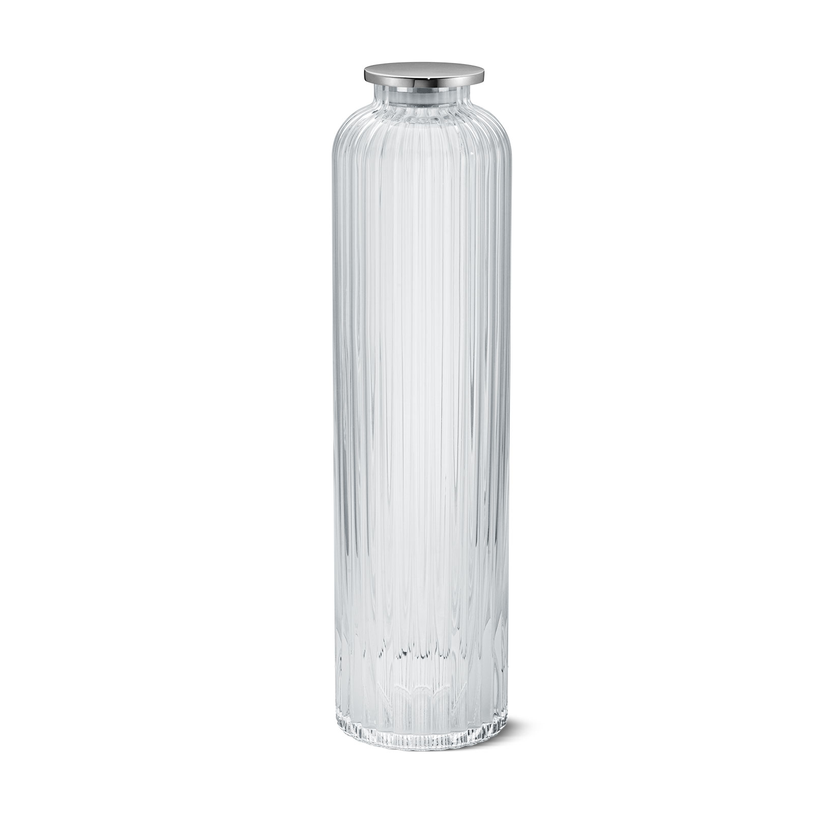 Georg Jensen Bernadotte Karaffe mit Deckel 1,10ltr. Glas/